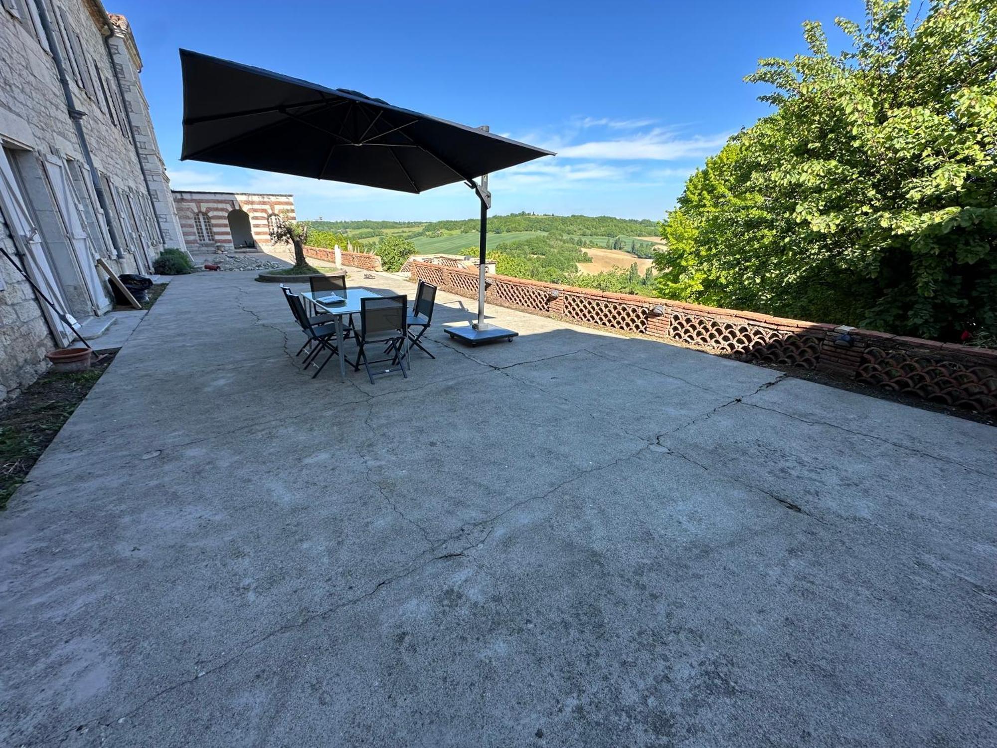 Les Trois Terrasses Bed & Breakfast Montpezat-de-Quercy Dış mekan fotoğraf